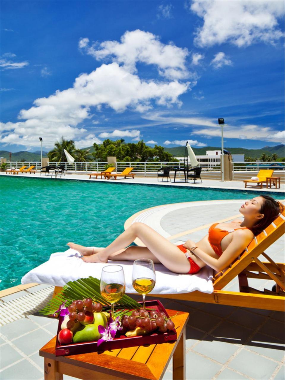 Gentle Grown Sanya Seashore Hotel Eksteriør bilde